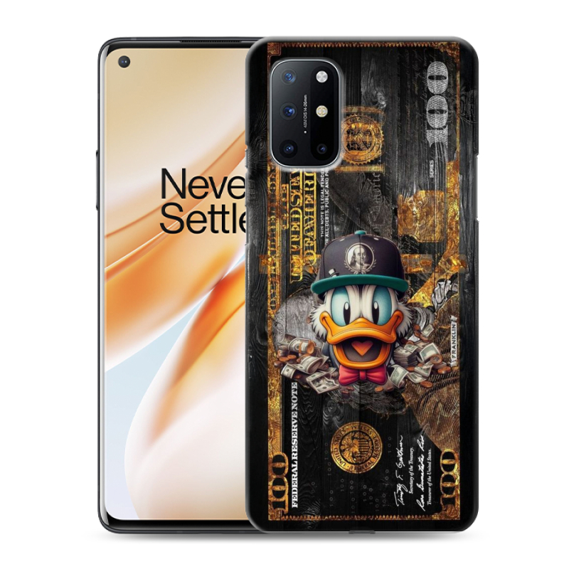 Силиконовый чехол на OnePlus 8T с принтом Дональд Дак Доллар Силиконовый чехол на OnePlus 8T с принтом Дональд Дак Доллар