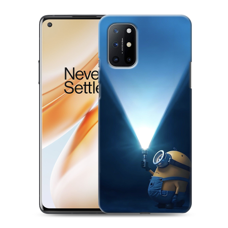 Силиконовый чехол на OnePlus 8T с принтом Миньоны Силиконовый чехол на OnePlus 8T с принтом Миньоны
