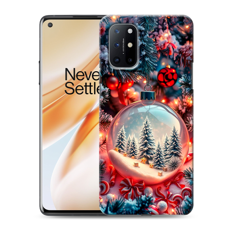 Силиконовый чехол на OnePlus 8T с принтом Новый год Силиконовый чехол на OnePlus 8T с принтом Новый год