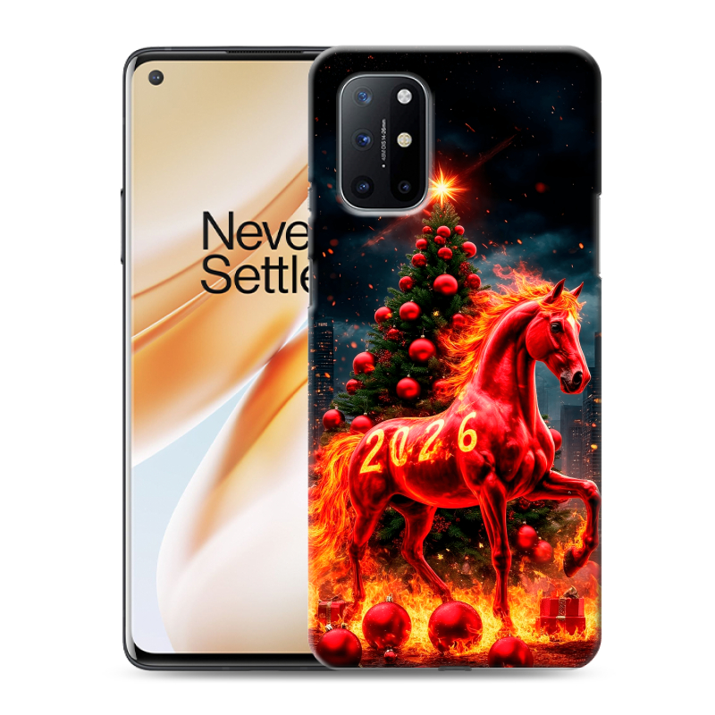 Силиконовый противоударный чехол на OnePlus 8T с принтом Новый год Силиконовый противоударный чехол на OnePlus 8T с принтом Новый год