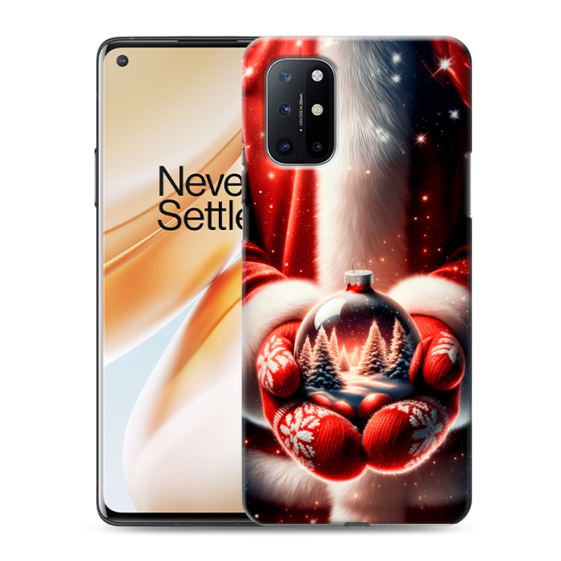 Силиконовый чехол на OnePlus 8T с принтом Новый год Силиконовый чехол на OnePlus 8T с принтом Новый год