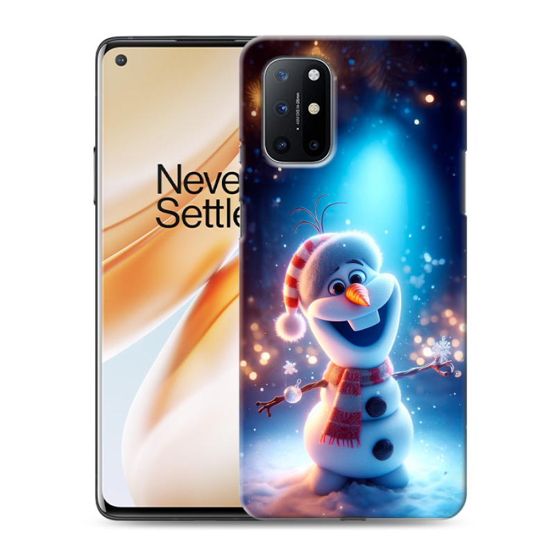 Силиконовый противоударный чехол на OnePlus 8T с принтом Новый год Силиконовый противоударный чехол на OnePlus 8T с принтом Новый год