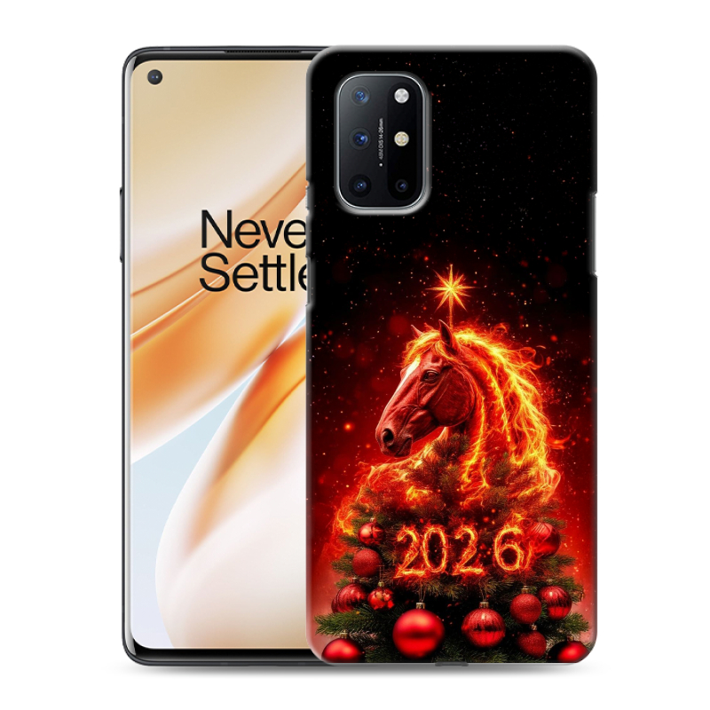 Пластиковый чехол на OnePlus 8T с принтом Новый год Пластиковый чехол на OnePlus 8T с принтом Новый год