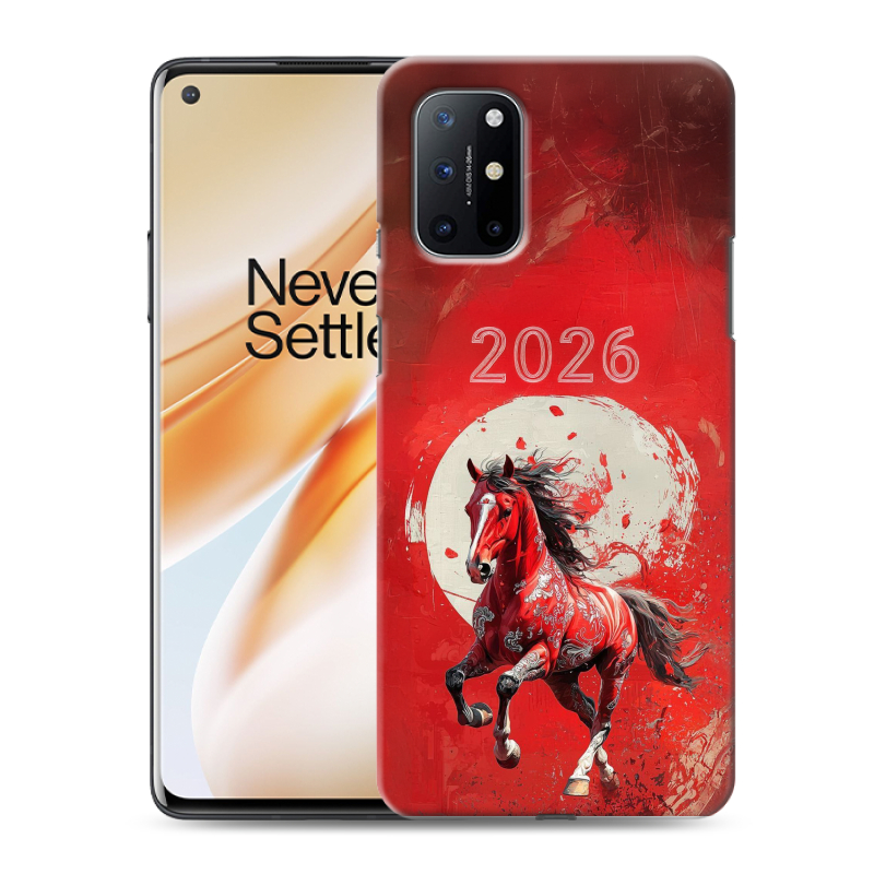 Силиконовый противоударный чехол на OnePlus 8T с принтом Новый год Силиконовый противоударный чехол на OnePlus 8T с принтом Новый год
