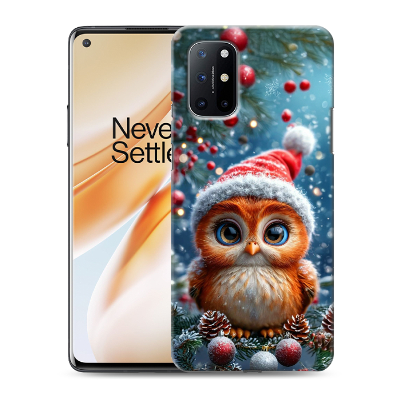Пластиковый чехол на OnePlus 8T с принтом Новый год Пластиковый чехол на OnePlus 8T с принтом Новый год