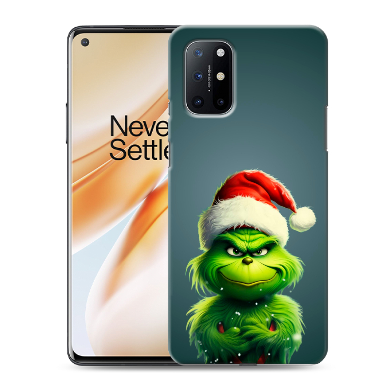 Силиконовый противоударный чехол на OnePlus 8T с принтом Новый год Силиконовый противоударный чехол на OnePlus 8T с принтом Новый год