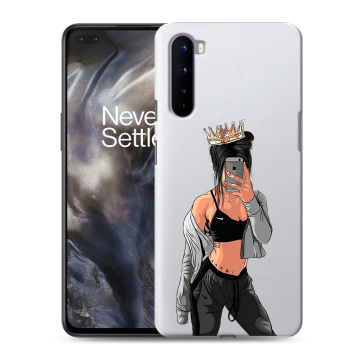 Силиконовый чехол на OnePlus Nord с принтом Женские принты Силиконовый чехол на OnePlus Nord с принтом Женские принты