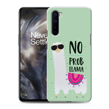 Силиконовый чехол на OnePlus Nord с принтом Лама Силиконовый чехол на OnePlus Nord с принтом Лама