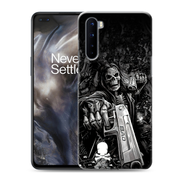 Силиконовый чехол на OnePlus Nord с принтом Скелет Силиконовый чехол на OnePlus Nord с принтом Скелет