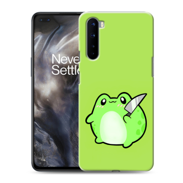 Силиконовый чехол на OnePlus Nord с принтом Лягушенок Силиконовый чехол на OnePlus Nord с принтом Лягушенок