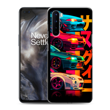 Силиконовый чехол на OnePlus Nord с принтом Гоночные машины Силиконовый чехол на OnePlus Nord с принтом Гоночные машины