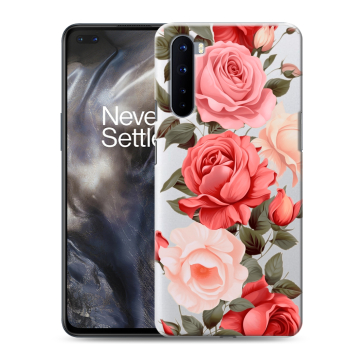 Силиконовый чехол на OnePlus Nord с принтом Розы Силиконовый чехол на OnePlus Nord с принтом Розы