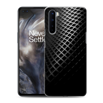 Силиконовый чехол на OnePlus Nord с принтом Текстура металла Силиконовый чехол на OnePlus Nord с принтом Текстура металла
