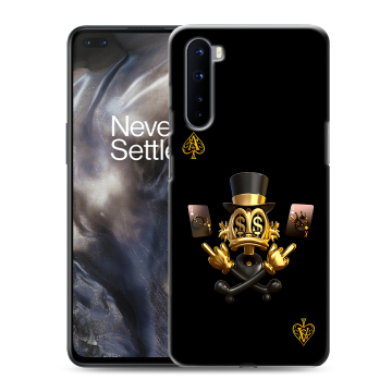 Силиконовый чехол на OnePlus Nord с принтом Золотой скрудж макдак Силиконовый чехол на OnePlus Nord с принтом Золотой скрудж макдак