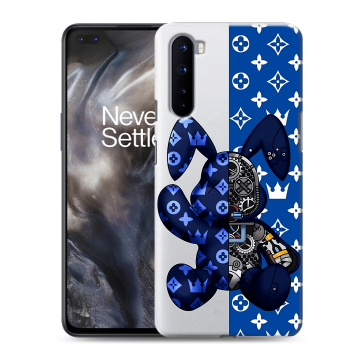 Силиконовый чехол на OnePlus Nord с принтом Луи робот Силиконовый чехол на OnePlus Nord с принтом Луи робот