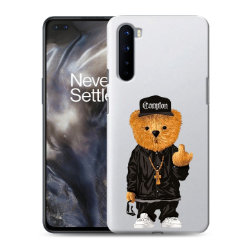 Силиконовый чехол на OnePlus Nord с принтом Плюшевый медведь Силиконовый чехол на OnePlus Nord с принтом Плюшевый медведь