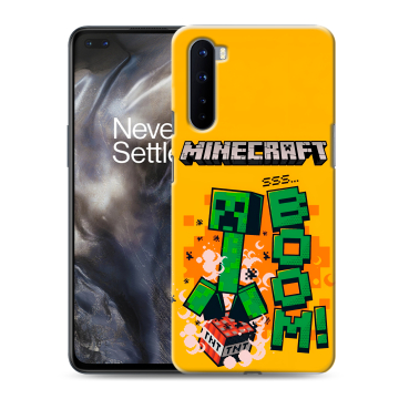 Силиконовый чехол на OnePlus Nord с принтом Майнкрафт Minecraft Силиконовый чехол на OnePlus Nord с принтом Майнкрафт Minecraft
