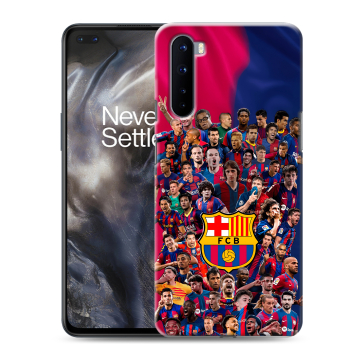 Силиконовый чехол на OnePlus Nord с принтом Барселона Barcelona Силиконовый чехол на OnePlus Nord с принтом Барселона Barcelona