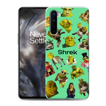 Силиконовый чехол на OnePlus Nord с принтом Шрек Shrek Силиконовый чехол на OnePlus Nord с принтом Шрек Shrek