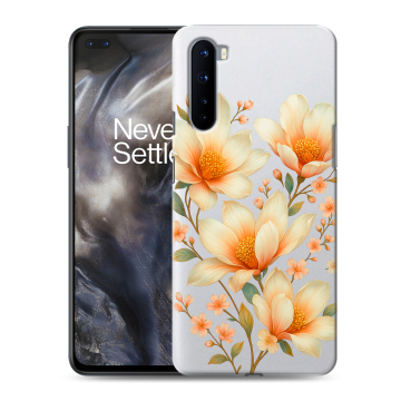 Силиконовый чехол на OnePlus Nord с принтом Цветы Силиконовый чехол на OnePlus Nord с принтом Цветы