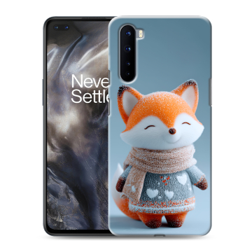 Силиконовый чехол на OnePlus Nord с принтом Лиса Силиконовый чехол на OnePlus Nord с принтом Лиса