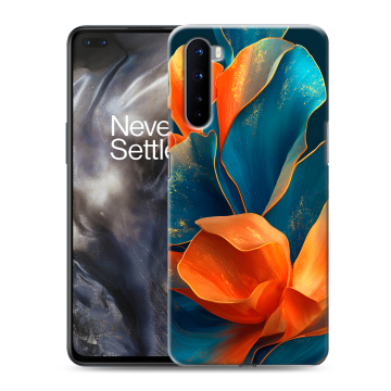 Силиконовый чехол на OnePlus Nord с принтом Цветы Силиконовый чехол на OnePlus Nord с принтом Цветы