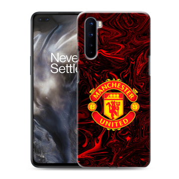 Силиконовый чехол на OnePlus Nord с принтом Manchester United Силиконовый чехол на OnePlus Nord с принтом Manchester United