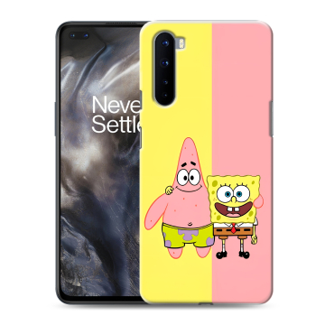 Силиконовый чехол на OnePlus Nord с принтом Спанч боб Спанчбоб Силиконовый чехол на OnePlus Nord с принтом Спанч боб Спанчбоб