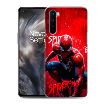 Силиконовый чехол на OnePlus Nord с принтом Spiderman Человек паук Силиконовый чехол на OnePlus Nord с принтом Spiderman Человек паук