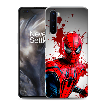 Силиконовый чехол на OnePlus Nord с принтом Spiderman Человек паук Силиконовый чехол на OnePlus Nord с принтом Spiderman Человек паук