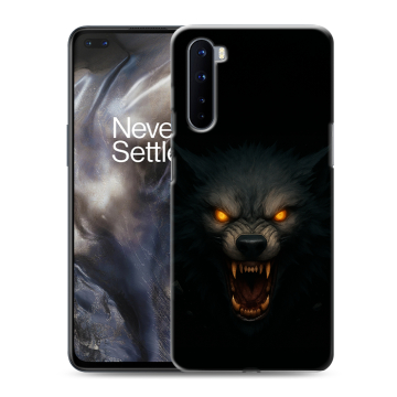 Силиконовый чехол на OnePlus Nord с принтом Волк Силиконовый чехол на OnePlus Nord с принтом Волк