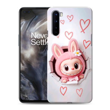 Силиконовый чехол на OnePlus Nord с принтом Labubu Лабубу Силиконовый чехол на OnePlus Nord с принтом Labubu Лабубу