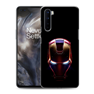 Силиконовый чехол на OnePlus Nord с принтом IronMan Железный человек Силиконовый чехол на OnePlus Nord с принтом IronMan Железный человек