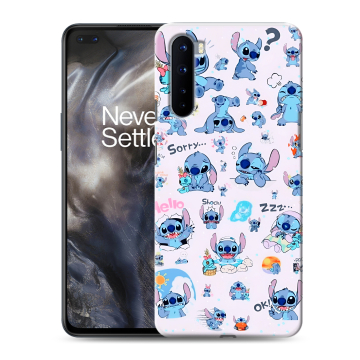 Силиконовый чехол на OnePlus Nord с принтом Лило и Стич Силиконовый чехол на OnePlus Nord с принтом Лило и Стич