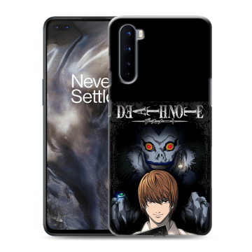 Силиконовый чехол на OnePlus Nord с принтом Death note Тетрадь смерти Силиконовый чехол на OnePlus Nord с принтом Death note Тетрадь смерти
