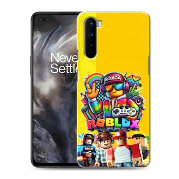 Силиконовый чехол на OnePlus Nord с принтом Roblox Роблокс Силиконовый чехол на OnePlus Nord с принтом Roblox Роблокс