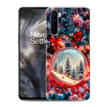 Силиконовый чехол на OnePlus Nord с принтом Новый год Силиконовый чехол на OnePlus Nord с принтом Новый год