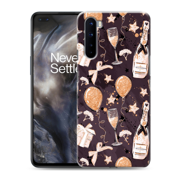 Силиконовый чехол на OnePlus Nord с принтом Новый год Силиконовый чехол на OnePlus Nord с принтом Новый год