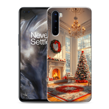 Силиконовый чехол на OnePlus Nord с принтом Новый год Силиконовый чехол на OnePlus Nord с принтом Новый год