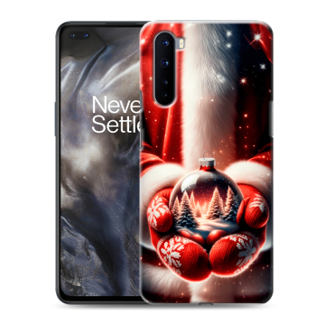 Силиконовый чехол на OnePlus Nord с принтом Новый год Силиконовый чехол на OnePlus Nord с принтом Новый год