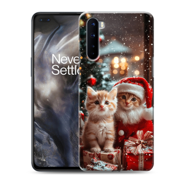 Силиконовый чехол на OnePlus Nord с принтом Новый год Силиконовый чехол на OnePlus Nord с принтом Новый год