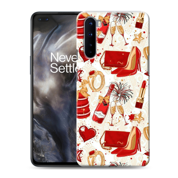 Силиконовый чехол на OnePlus Nord с принтом Новый год Силиконовый чехол на OnePlus Nord с принтом Новый год