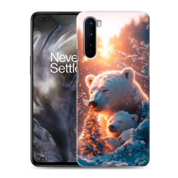 Силиконовый чехол на OnePlus Nord с принтом Новый год Силиконовый чехол на OnePlus Nord с принтом Новый год