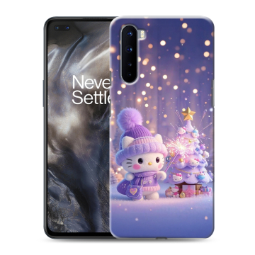 Силиконовый чехол на OnePlus Nord с принтом Новый год Силиконовый чехол на OnePlus Nord с принтом Новый год