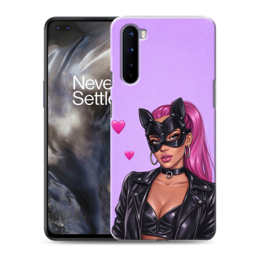 Силиконовый чехол на OnePlus Nord с принтом женский Силиконовый чехол на OnePlus Nord с принтом женский