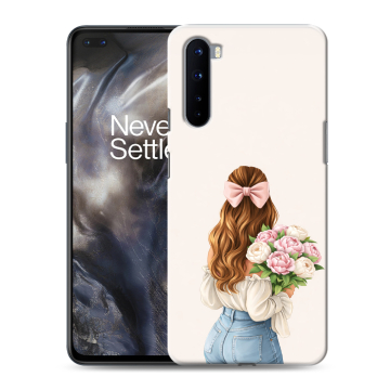 Силиконовый чехол на OnePlus Nord с принтом женский Силиконовый чехол на OnePlus Nord с принтом женский