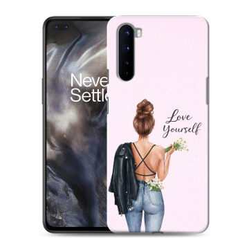 Силиконовый чехол на OnePlus Nord с принтом женский Силиконовый чехол на OnePlus Nord с принтом женский