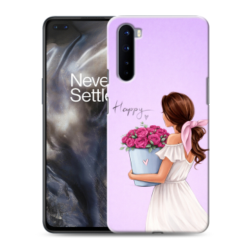 Силиконовый чехол на OnePlus Nord с принтом женский Силиконовый чехол на OnePlus Nord с принтом женский