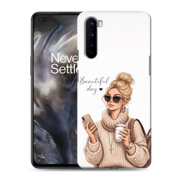 Силиконовый чехол на OnePlus Nord с принтом женский Силиконовый чехол на OnePlus Nord с принтом женский