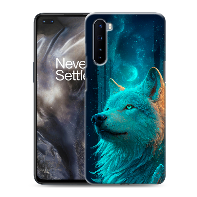 Силиконовый чехол на OnePlus Nord с принтом бабочки саккура Силиконовый чехол на OnePlus Nord с принтом бабочки саккура